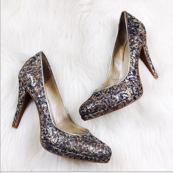 Nine West Shoes - Nine West Rocha Sequin Pumps